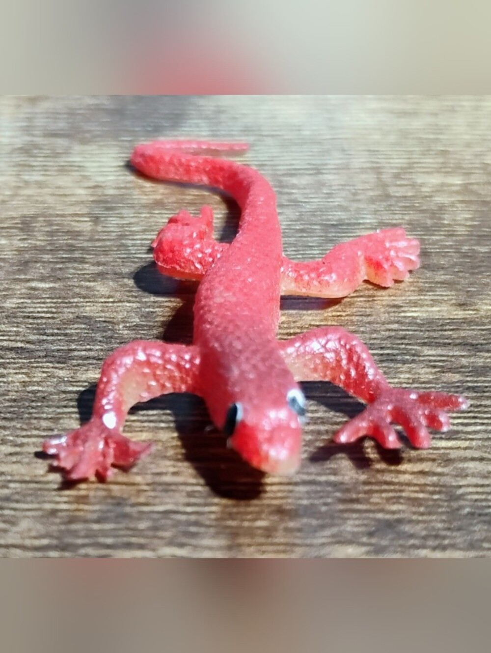 Red Reptile Lizard Toy